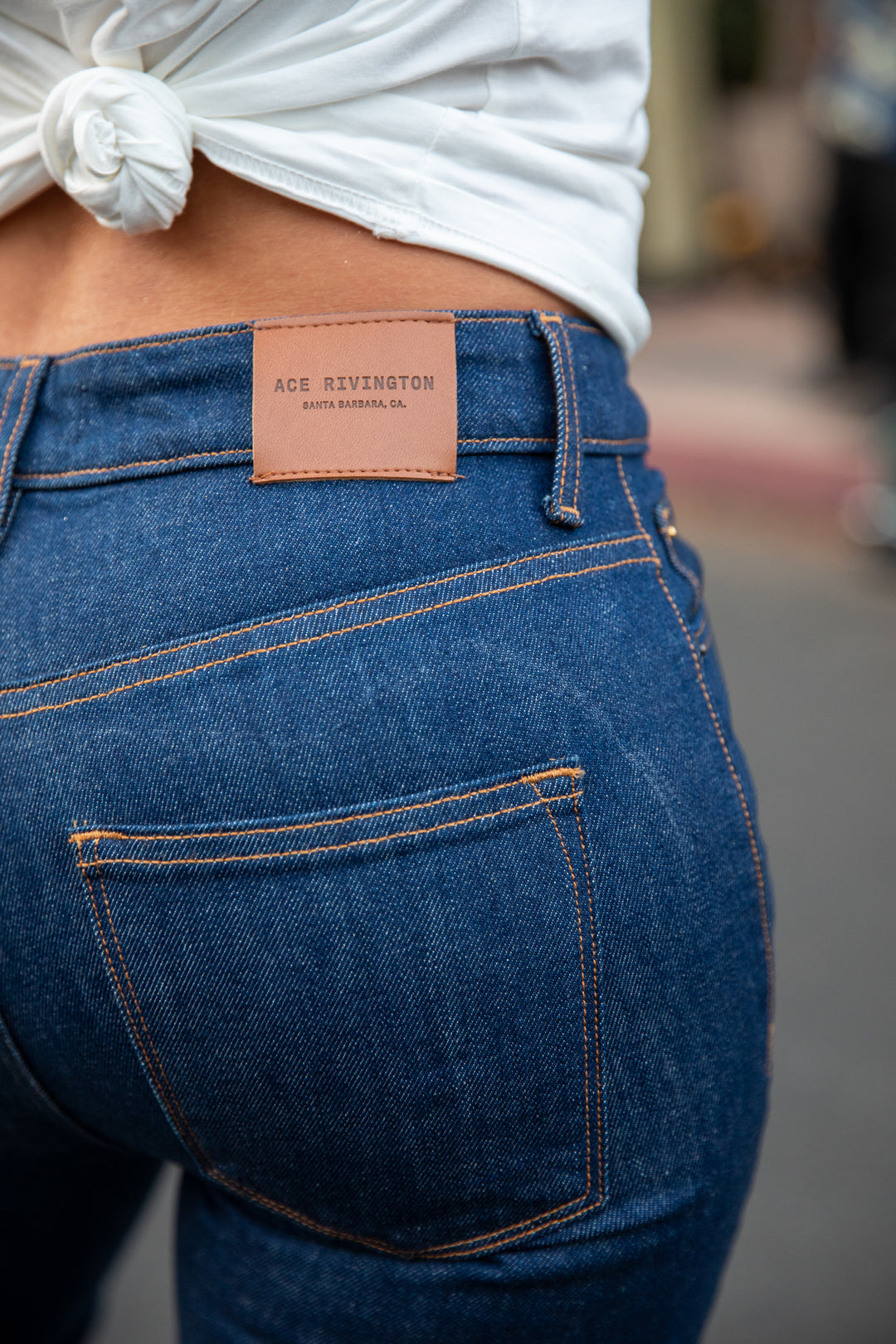 Louis Vuitton Indigo Dark Wash Denim Skinny Jeans S For Sale at