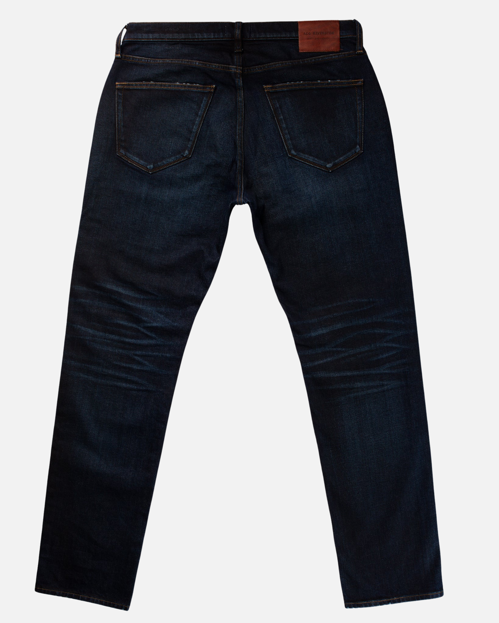 Athletic Taper Denim Jeans - Asphalt