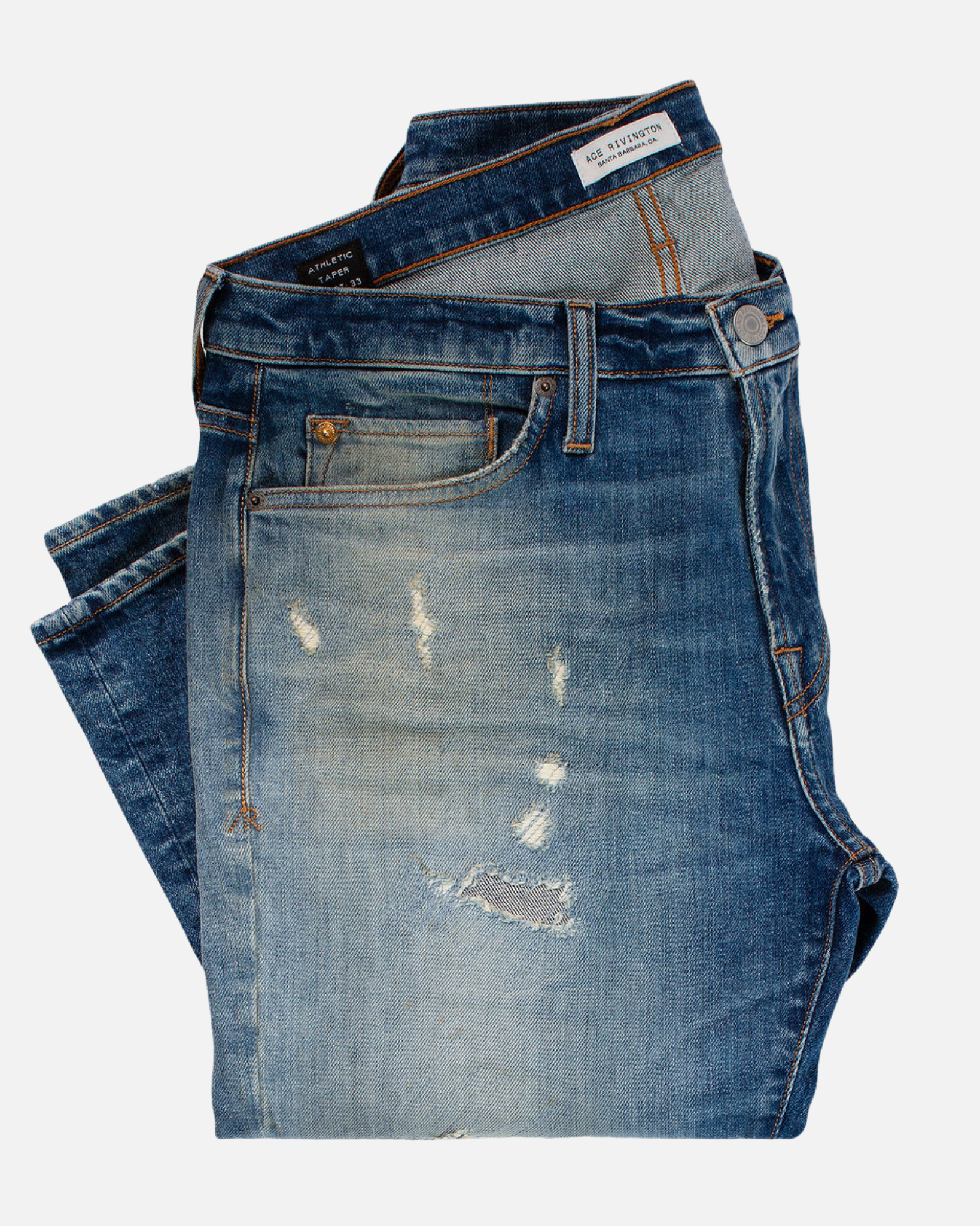 Athletic Taper Denim Jeans - Houston