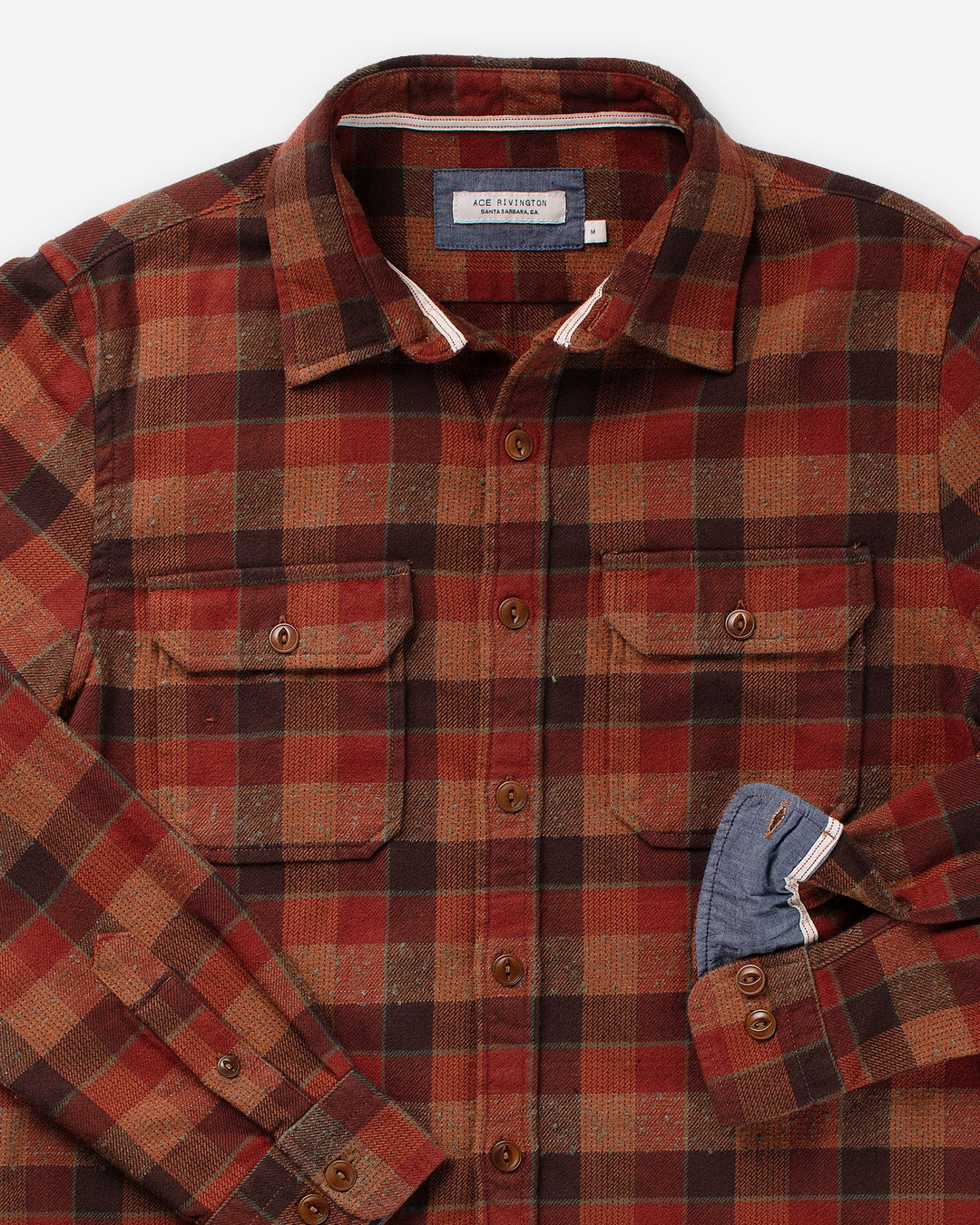 Flannel - Utility Shirt - Clay Tile