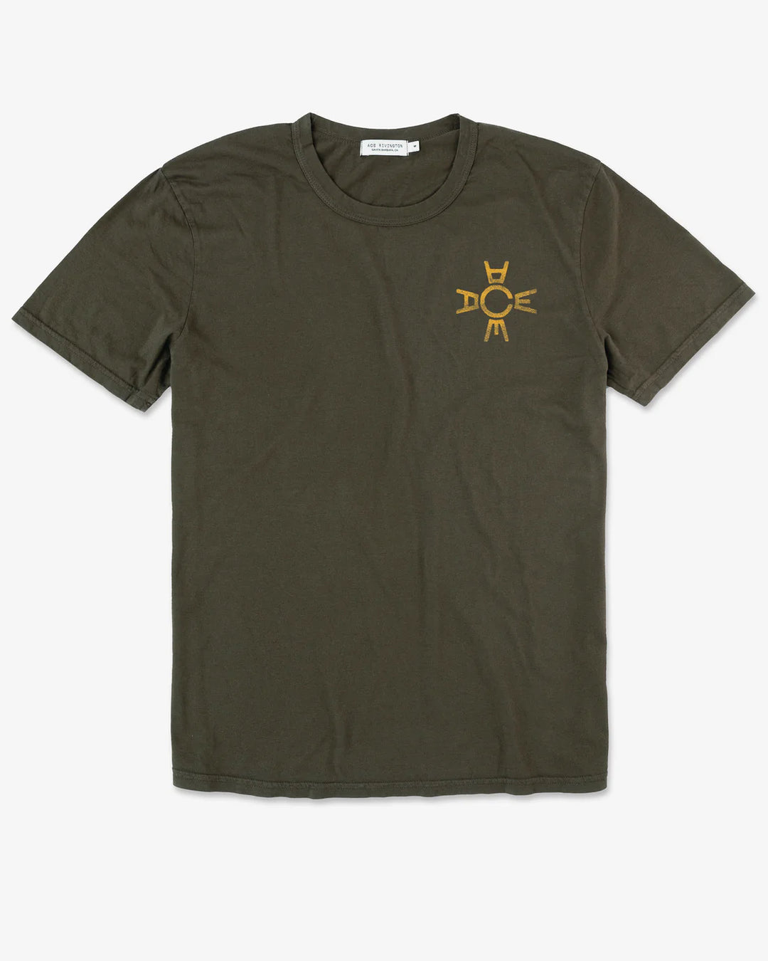 Supima Tee - Crewneck SS - El Lobo Military