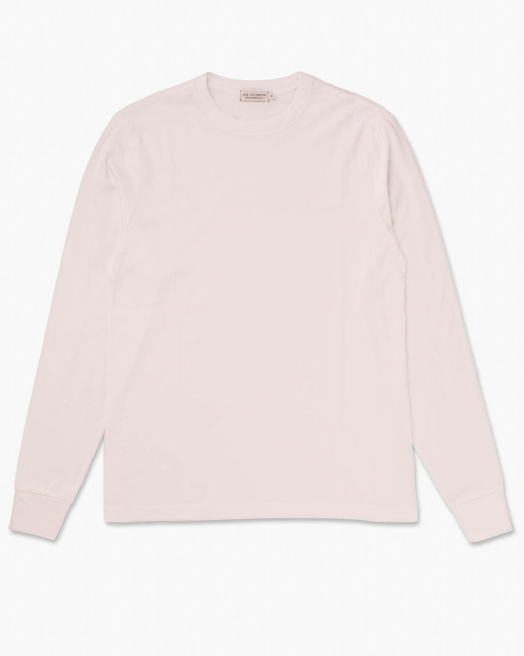 Super Soft "Supima" Cotton Long Sleeve Tee - White