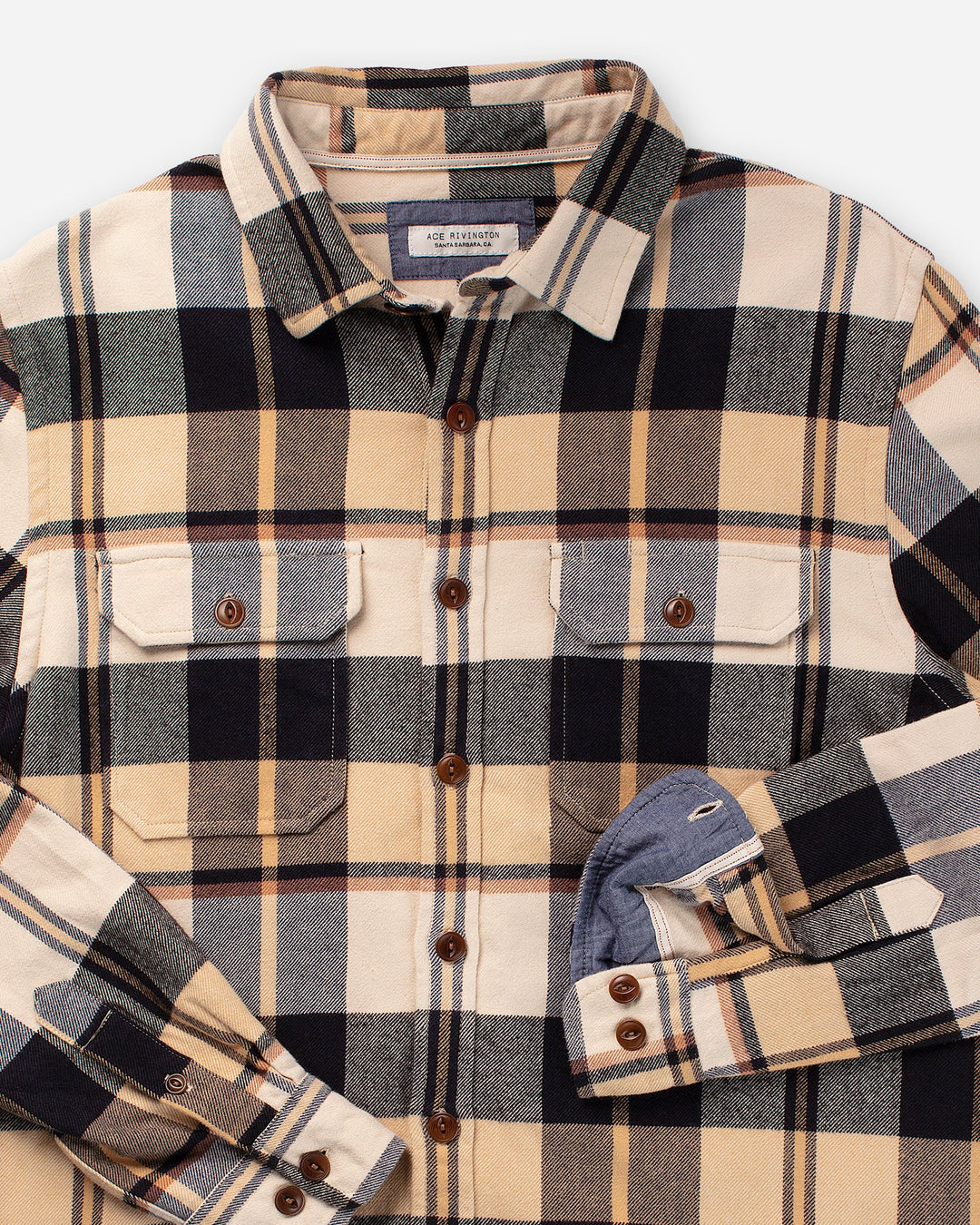 Flannel - Utility Shirt - Midnight Dune