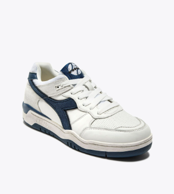 Diadora B. 560 USED - White/ Majolica Blue