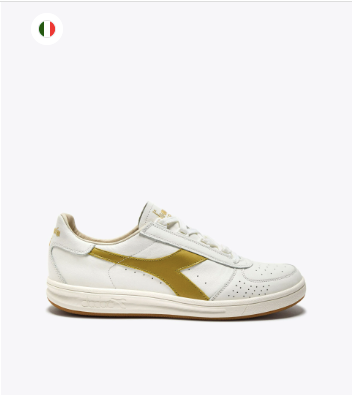 Diadora - B.Elite H Italia Sport - White/Gold