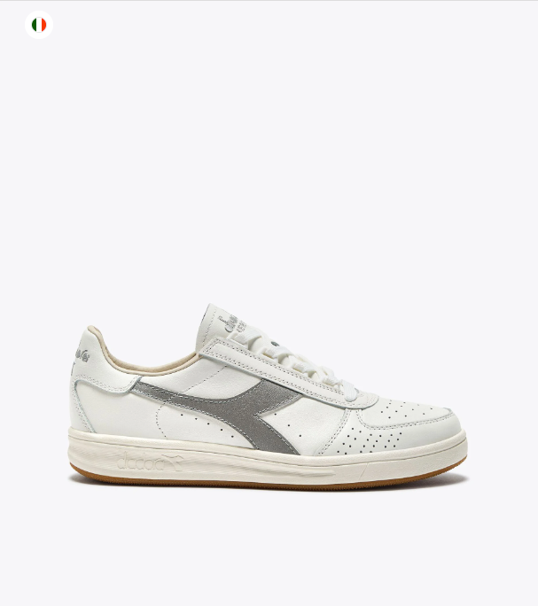 Diadora - B.Elite H Italia Sport - White/Silver